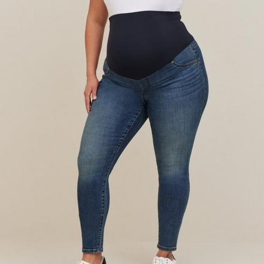 MATERNITY JEGGING SKINNY SUPER SOFT HIGH-RISE JEAN